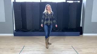 The Wobble Line Dance Tutorial [upl. by Aneret]