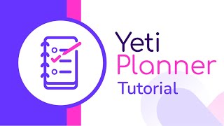 YetiPlanner  Tutorial [upl. by Eicyal]