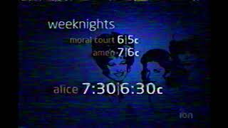 ION Television Weeknight Schedule Promo Circa 2007 [upl. by Etteniotna]