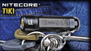 Мощный мининаключный фонарь Nitecore TIKI [upl. by Nyletak]