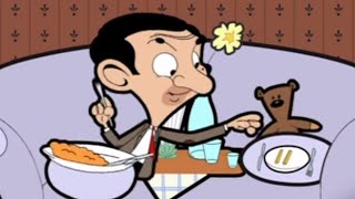 Sofa dinner with Teddy  Mr Bean Official Cartoon [upl. by Ihab]