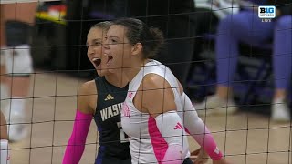 Washington vs Oregon  2024 Womens College Volleyball  Oct 30 2024 [upl. by Sset200]