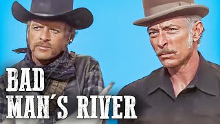 Bad Mans River  Lee Van Cleef  Spaghetti Western [upl. by Balling]