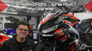 AP Workshops  Aprilia RS457 Upgrade Video  What works [upl. by Ravi]