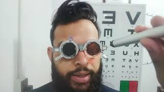 Correction of Astigmatism with Stenopic Slit Trial Box Accessories Dr Saud Javed [upl. by Enilasor]