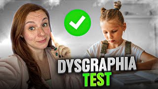 Dysgraphia Test What are the Symptoms 😥 [upl. by Alyhs]