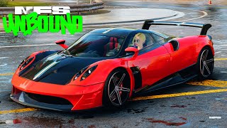 NFS Unbound  Pagani Huayra BC Customization S Class [upl. by Mattias]