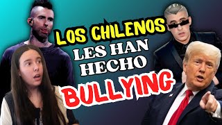 ESPAÑOLA REACCIONA a Si MOLESTAS a un CHILENO todos te haran BULLYING [upl. by Namreh]