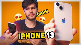 COMPREI UM IPHONE 13 UNBOXING E PRIMEIRAS IMPRESSÕES [upl. by Rabbi]