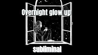 Get Glow Up Results Overnight Subliminal WORKS FAST [upl. by Yelsehc]