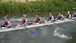 Cantabs W1 Division 1 Wednesday Cambridge Town Bumps 2024 slow motion [upl. by Rosanna]