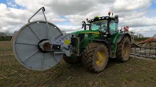 2022 John Deere 6R 185 68 Litre 6Cyl Diesel Tractor 204  234 HP C R Stanhope Contracting [upl. by Oni]