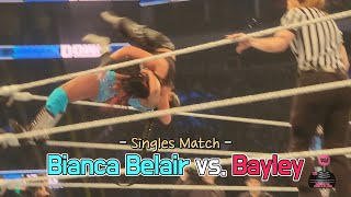 Bianca Belair Hair Whips Bayley KOD Announcers Table WWE SmackDown 1132023 WPW Ep2053 [upl. by Marchak]