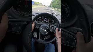 Audi A3 8V Sportback 5d 15 35 TFSI 150HP Acceleration [upl. by Snebur]