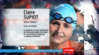 Trophée des Champions 2019 Claire Supiot élue sportive de lannée 2019 [upl. by Nerdna692]