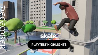 skate Insider Playtest Highlights December 2023  skate [upl. by Zetrok23]