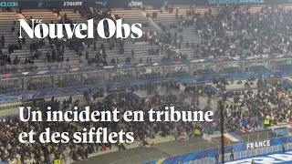 FranceIsraël  les images dune soirée sous haute surveillance au Stade de France [upl. by Slein]