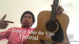 Leaves from the Vine Guitar Tutorial [upl. by Merdith]