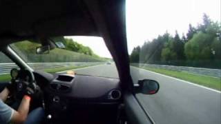 circuit de Spa Francorchamps avec renault sport en Clio 3 RS 2 mai 2010 vs rs [upl. by Adnarom]