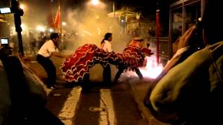 Chinatown Honolulu 212013 Lion Dancers [upl. by Nnylrefinnej]