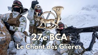 27e BCA  Le Chant des Glières  Chant Militaire 💪 🇫🇷 armeefrancaise militaire [upl. by Delaryd]