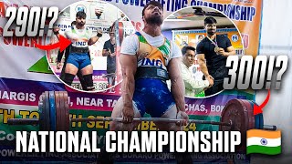 300 KG UDA DIYA STAGE PE  INDIAN POWERLIFTING NATIONAL CHAMPIONSHIP 🇮🇳 [upl. by Nereus]