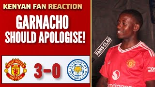 MANCHESTER UNITED 30 LEICESTER Peter  KENYAN FAN REACTION PREMIER LEAGUE HIGHLIGHTS 202425 [upl. by Ardnuaet]