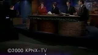 KPNX 12 News 2000 Close [upl. by Nnalorac]