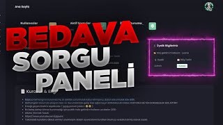 BEDAVA SORGU PANELİ  ÜCRETSİZ SORGU ATMA  MERNİS 2023 amp MERNİS 2015 [upl. by Immanuel]