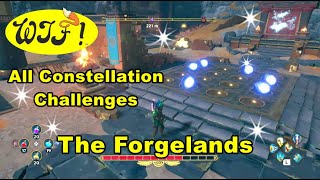 Myth Challenge Constellation The Forgelands Immortals Fenyx Rising  All Constellation Challenges [upl. by Llennahs]