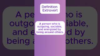 Definition of Introvert Extrovert and Ambivert englishzone history englishphrases [upl. by Nosle]