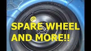 Where to find your Ford Focus spare wheel and a bonus tip for towing [upl. by Roldan]