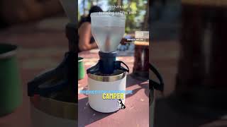 Coffee snobs amp travelers Join me as I brew the best coffee in my RV camper coffeebrewing [upl. by Eirotal]