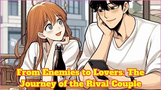 From Enemies to Lovers The Journey of the Rival Couple  Romance manhwa recap [upl. by Kilah]