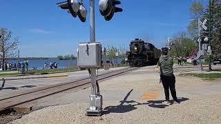 cp 2816 blasts though pewaukee [upl. by Ive]