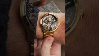 Gold  Cornwall Bridge Automatic  Earnshaw1805 EarnshawMoment Luxury Lifestyle watch [upl. by Edette]