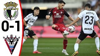 Burgos vs Mirandés 01 Hugo Rincón Goal All Goals and Extended Highlights [upl. by Eitnom52]