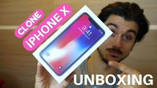 Goophone Unboxing  CLONE di iPHONE X è arrivato [upl. by Atiuqan]