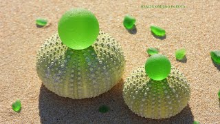 Beach Treasures Sea Glass amp More  Beachcombing in Rota [upl. by Elleinahc]