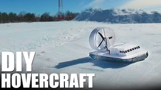 DIY Hovercraft  One Day Projects For Snow  Flite Test [upl. by Katheryn825]