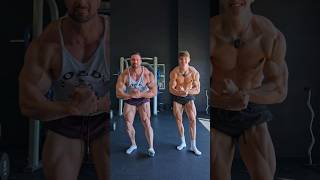 100lb Weight Difference Physique Comparison [upl. by Tacye]