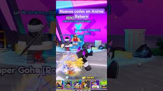 Nuevos Codes en Anime Reborn newcode roblox animereborn [upl. by Mori]