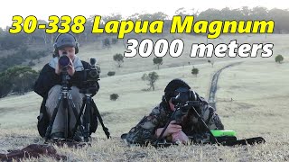 30338 Lapua Magnum at 3000 meters [upl. by Philly]