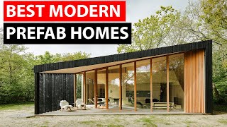 10 Most Incredible Modern Prefab Modular Homes [upl. by Tnias]