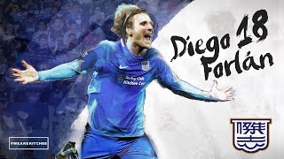 Diego Forlán 科蘭 ● Kitchee SC 傑志 ● All Goals amp Assists 2018 ● [upl. by Ymerej310]