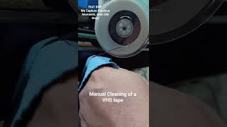 MANUAL CLEANING AND TRANSFER OLD VIDEOS FROM VHS TO USB [upl. by Bettye]