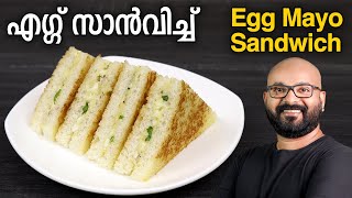 എഗ്ഗ് സാൻവിച്ച് എളുപ്പത്തിൽ തയ്യാറാക്കാം  Easy Egg Mayo Sandwich Recipe  Malayalam [upl. by Nwadahs]