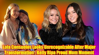 Lola Consuelos looks unrecognizable after transformation as shes supported by mom Kelly Ripa [upl. by Jeu]