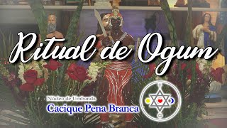 Ritual de Ogum  Núcleo de Umbanda Cacique Pena Branca [upl. by Jankell]