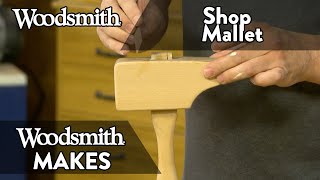 A ShopBuilt Mallet Made With Scrap Wood [upl. by Fanchie814]